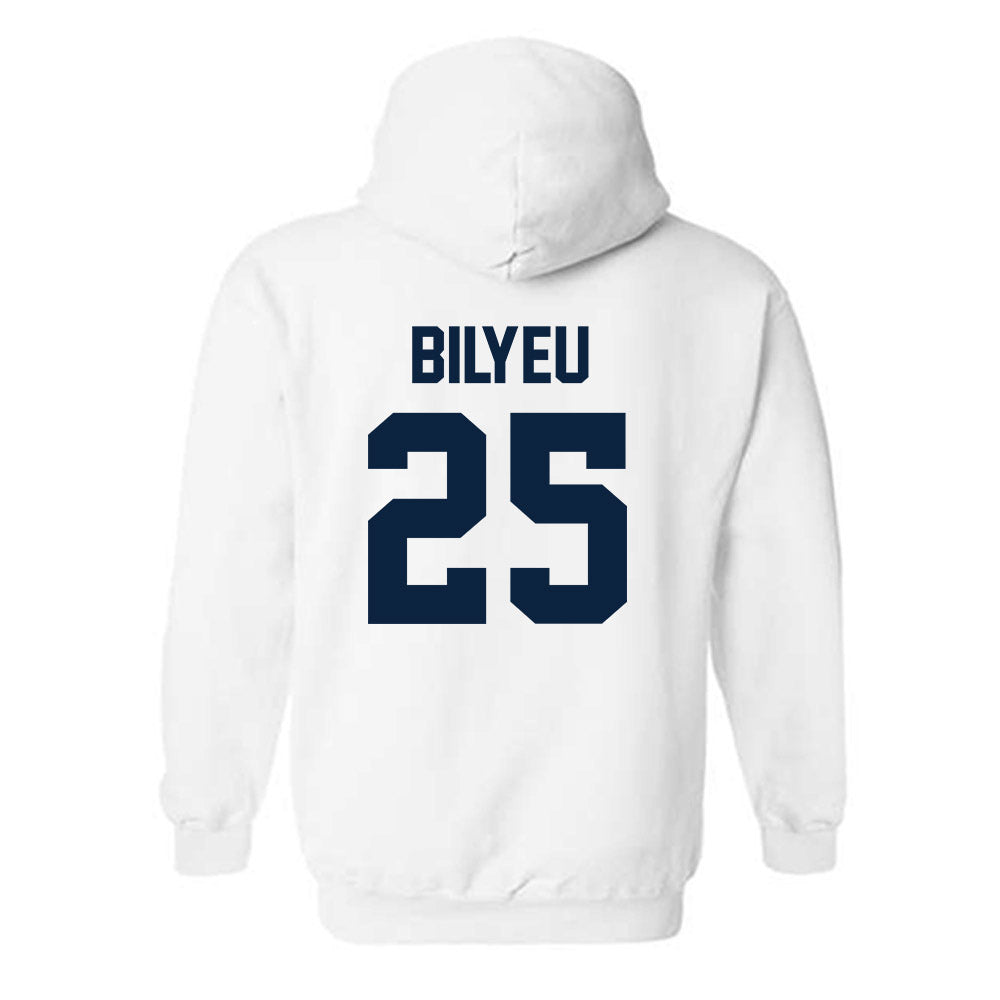 Xavier - NCAA Men's Soccer : Jack Bilyeu - Replica Shersey Hooded Sweatshirt