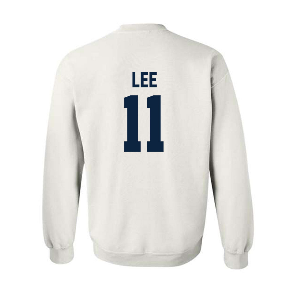 Xavier - NCAA Men's Soccer : Gun Lee - Replica Shersey Crewneck Sweatshirt-1