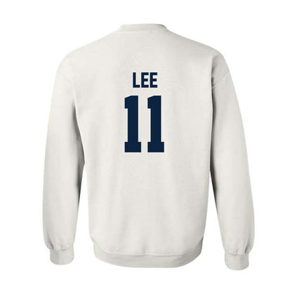 Xavier - NCAA Men's Soccer : Gun Lee - Replica Shersey Crewneck Sweatshirt-1