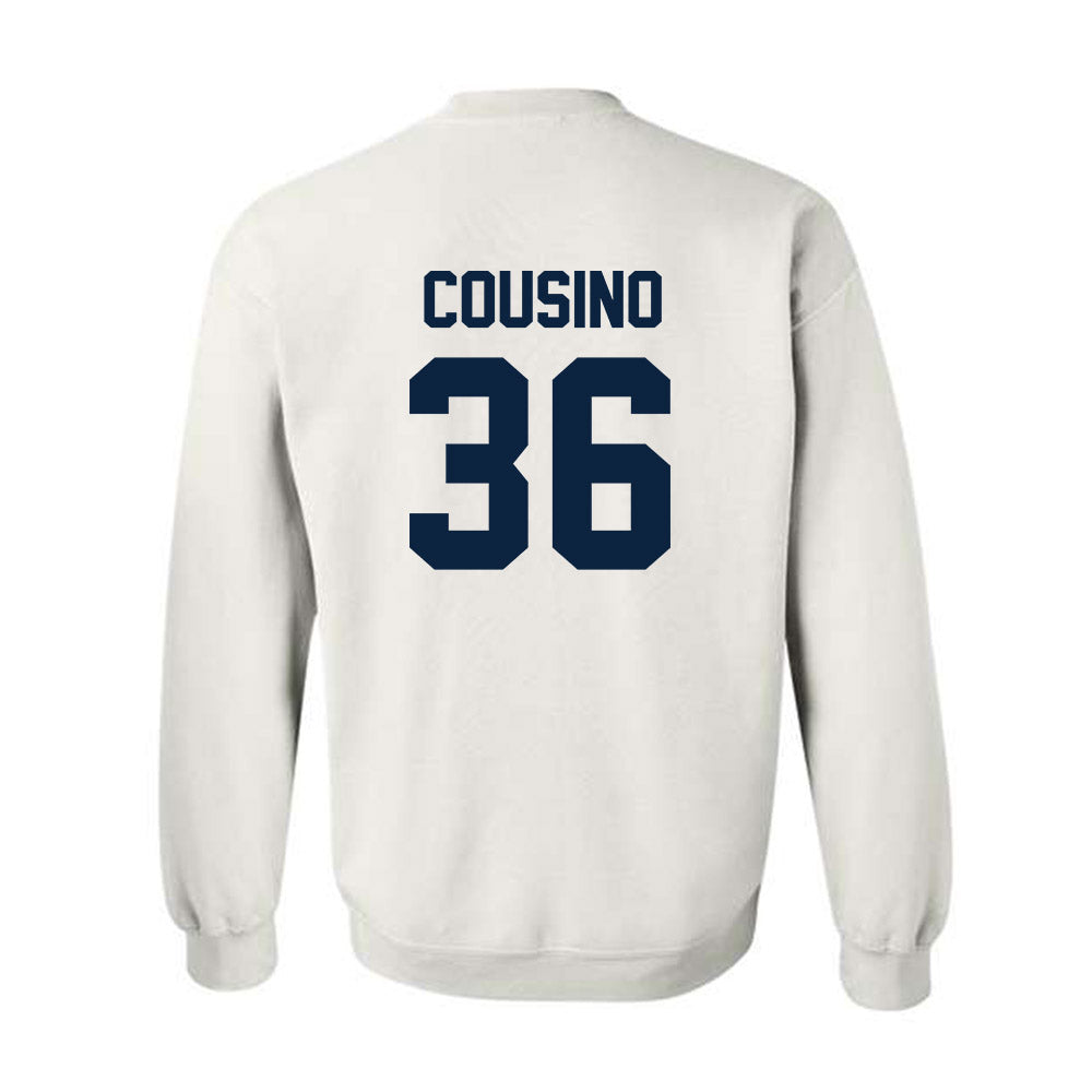 Xavier - NCAA Men's Soccer : Reece Cousino - Replica Shersey Crewneck Sweatshirt-1
