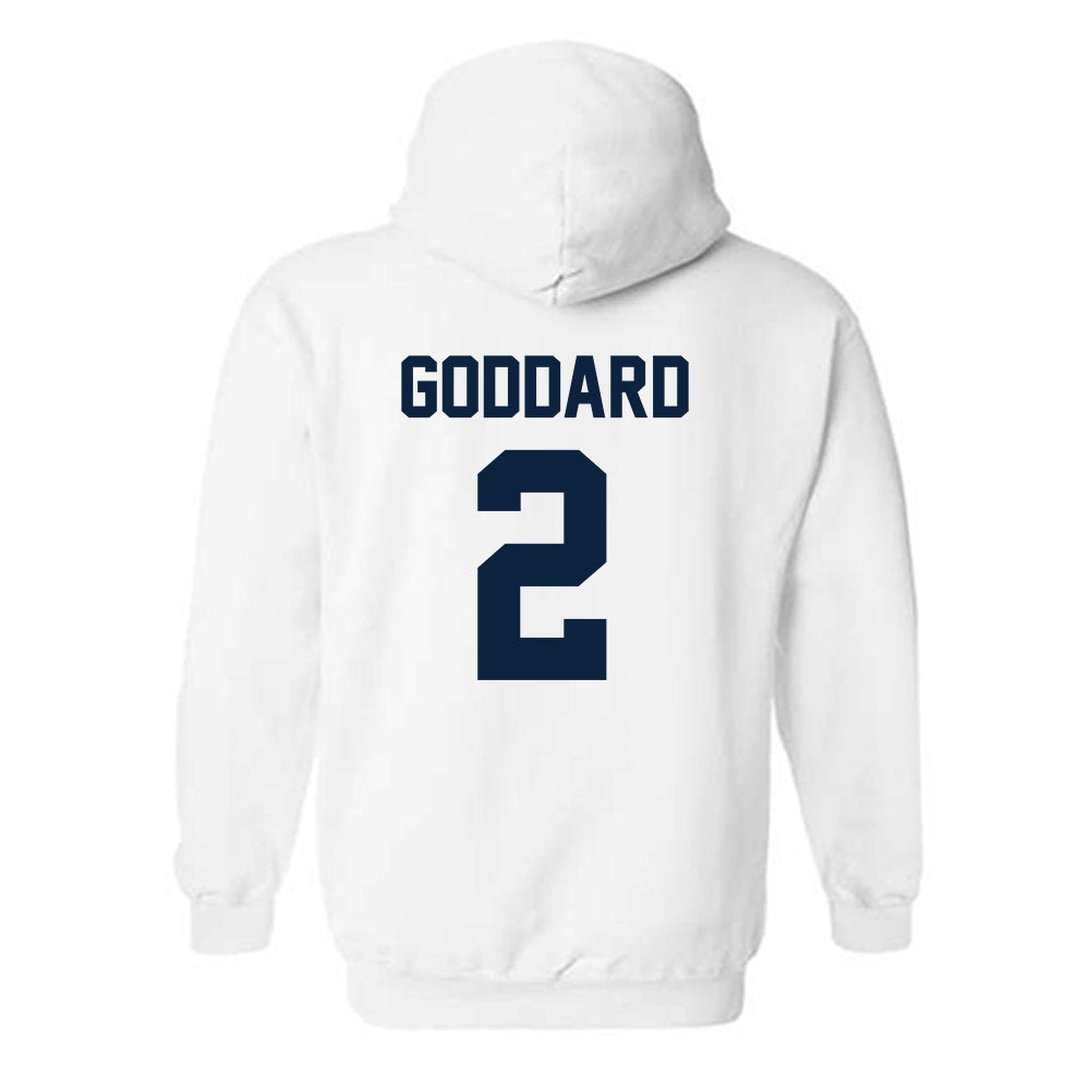 Xavier - NCAA Women's Soccer : Cameron Goddard - Replica Shersey Hooded Sweatshirt-1