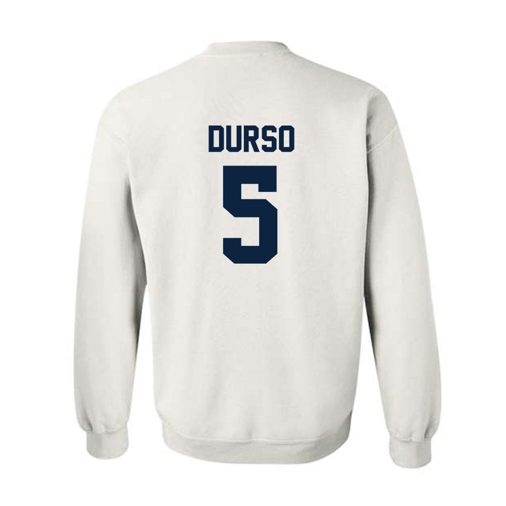 Xavier - NCAA Men's Soccer : Ryan Durso - Replica Shersey Crewneck Sweatshirt-1
