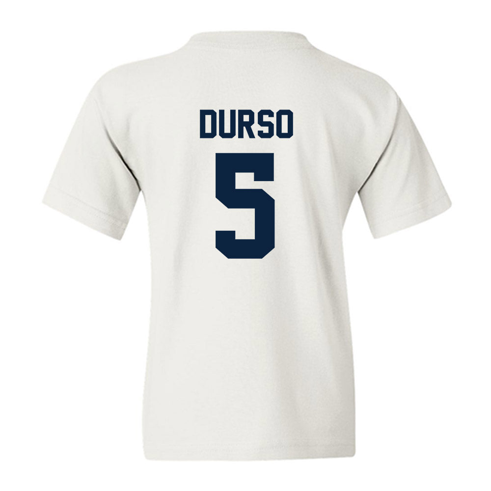 Xavier - NCAA Men's Soccer : Ryan Durso - Replica Shersey Youth T-Shirt-1