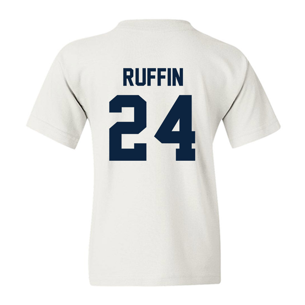 Xavier - NCAA Men's Soccer : Ellison Ruffin - Replica Shersey Youth T-Shirt-1