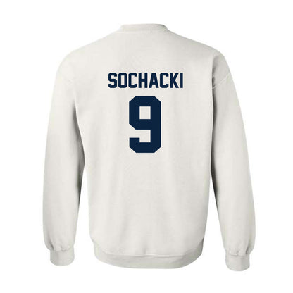 Xavier - NCAA Women's Soccer : Reese Sochacki - Replica Shersey Crewneck Sweatshirt-1