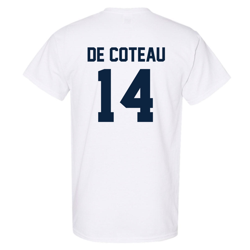 Xavier - NCAA Men's Soccer : Jabari De coteau - Replica Shersey T-Shirt-1