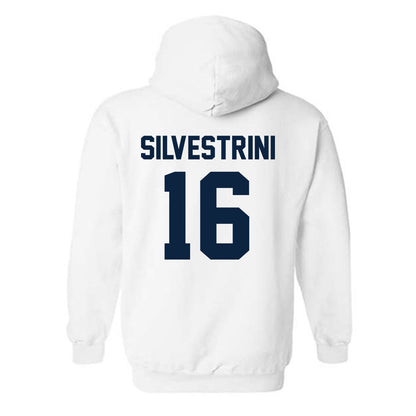 Xavier - NCAA Men's Soccer : Alejandro Silvestrini - Replica Shersey Hooded Sweatshirt-1