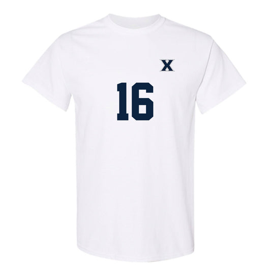 Xavier - NCAA Men's Soccer : Alejandro Silvestrini - Replica Shersey T-Shirt-0