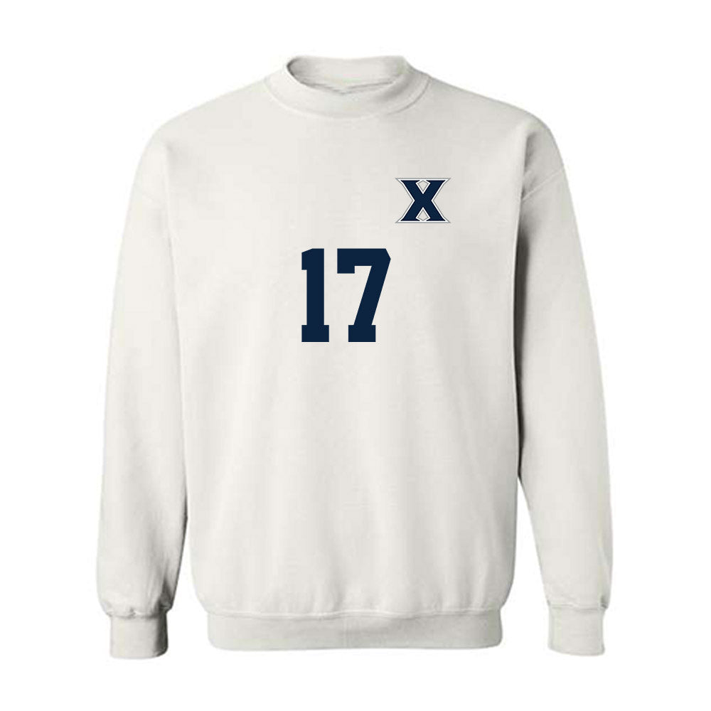 Xavier - NCAA Women's Soccer : Callie Houtz - Replica Shersey Crewneck Sweatshirt-0