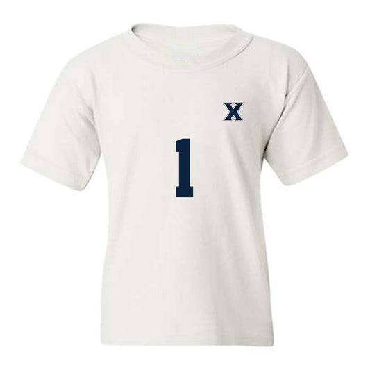 Xavier - NCAA Women's Soccer : Maria Galley - Youth T-Shirt