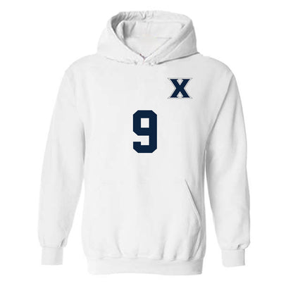Xavier - NCAA Women's Soccer : Reese Sochacki - Replica Shersey Hooded Sweatshirt-0