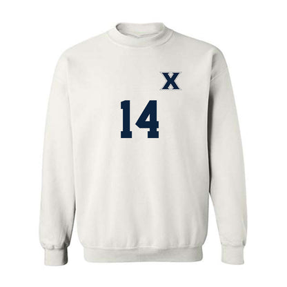Xavier - NCAA Men's Soccer : Jabari De coteau - Replica Shersey Crewneck Sweatshirt-0