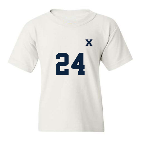 Xavier - NCAA Women's Soccer : Natalie Bain - Youth T-Shirt