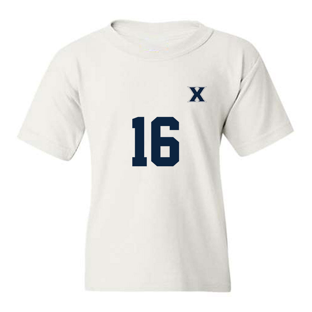 Xavier - NCAA Women's Soccer : Brooklyn O'Brien - Replica Shersey Youth T-Shirt-0