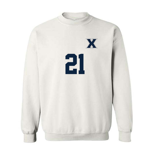 Xavier - NCAA Women's Soccer : McKinley Berry - Replica Shersey Crewneck Sweatshirt