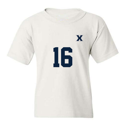 Xavier - NCAA Men's Soccer : Alejandro Silvestrini - Replica Shersey Youth T-Shirt-0