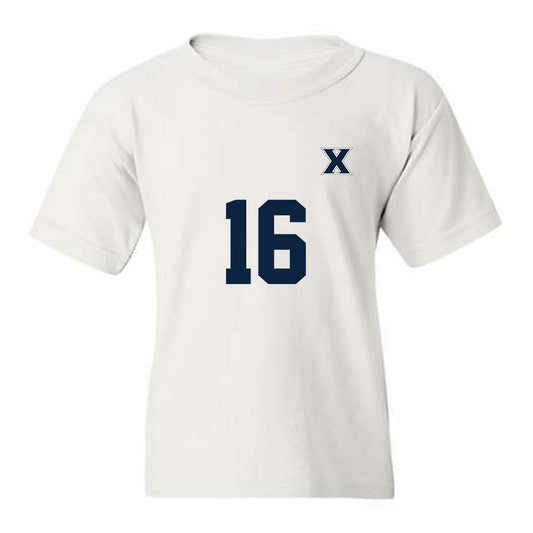 Xavier - NCAA Men's Soccer : Alejandro Silvestrini - Replica Shersey Youth T-Shirt-0