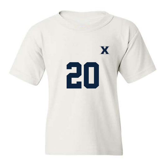 Xavier - NCAA Men's Soccer : Grayson Elmquist - Youth T-Shirt