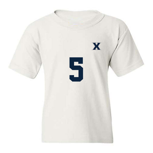 Xavier - NCAA Women's Soccer : Nastassja Garrett - Replica Shersey Youth T-Shirt-0