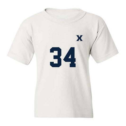 Xavier - NCAA Men's Soccer : Connor Dora - Replica Shersey Youth T-Shirt-0