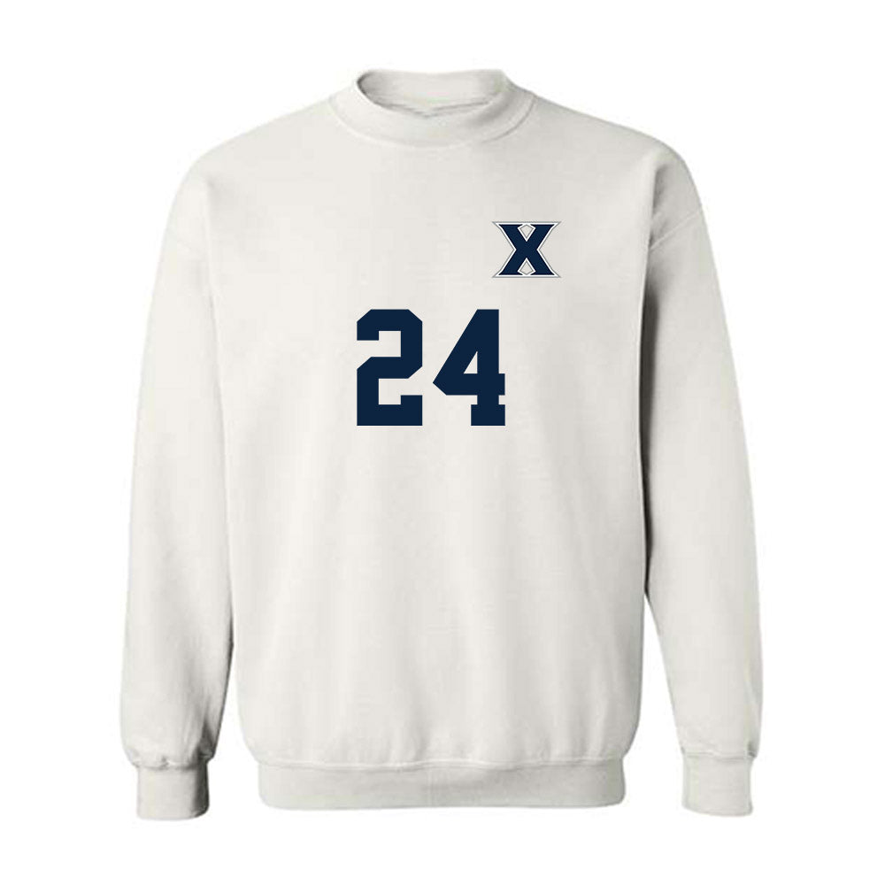 Xavier - NCAA Men's Soccer : Ellison Ruffin - Replica Shersey Crewneck Sweatshirt-0