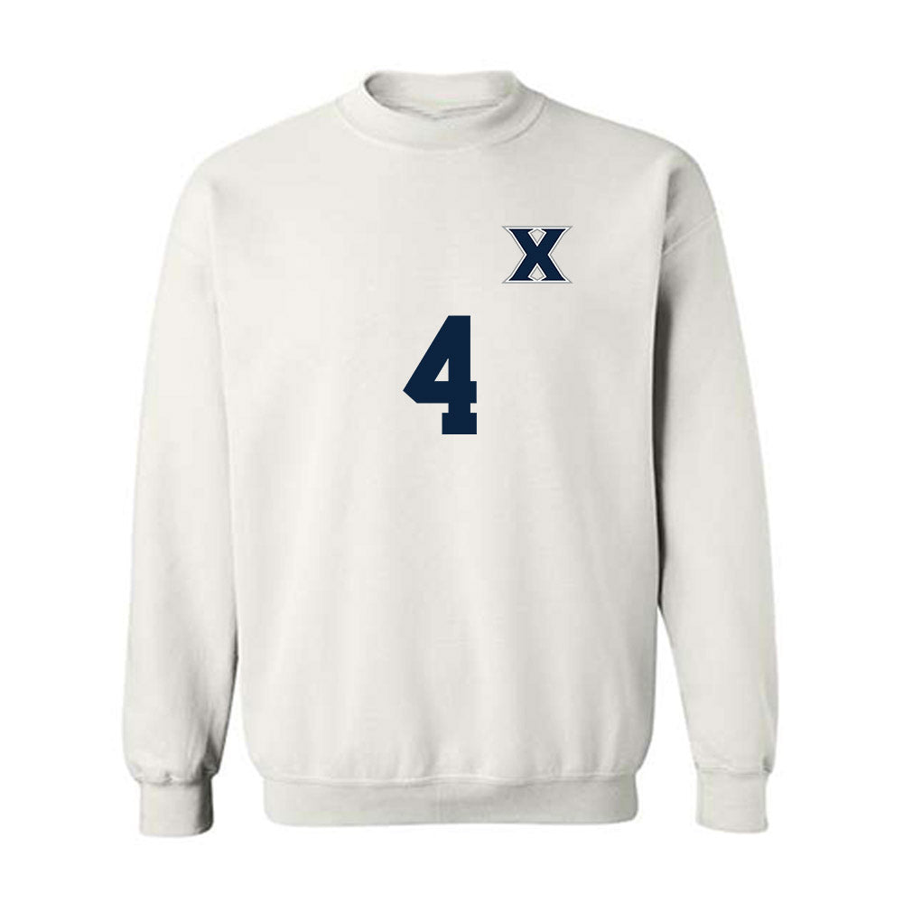 Xavier - NCAA Women's Soccer : Kyra Hartogs - Replica Shersey Crewneck Sweatshirt-0