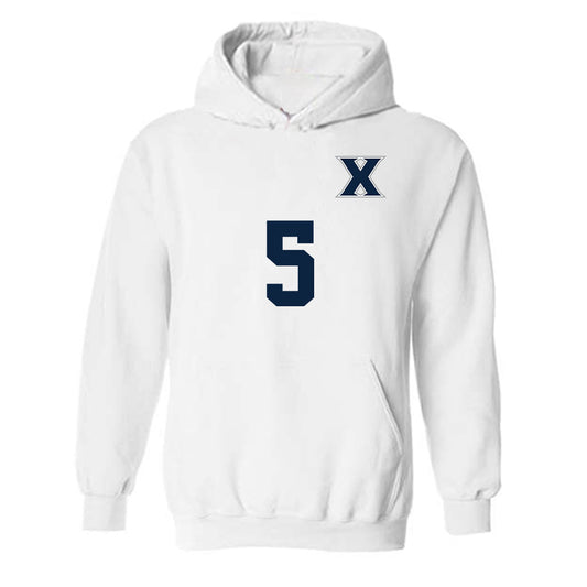 Xavier - NCAA Women's Soccer : Nastassja Garrett - Replica Shersey Hooded Sweatshirt-0