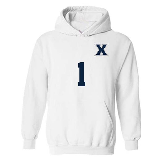 Xavier - NCAA Women's Soccer : Maria Galley - Hooded Sweatshirt
