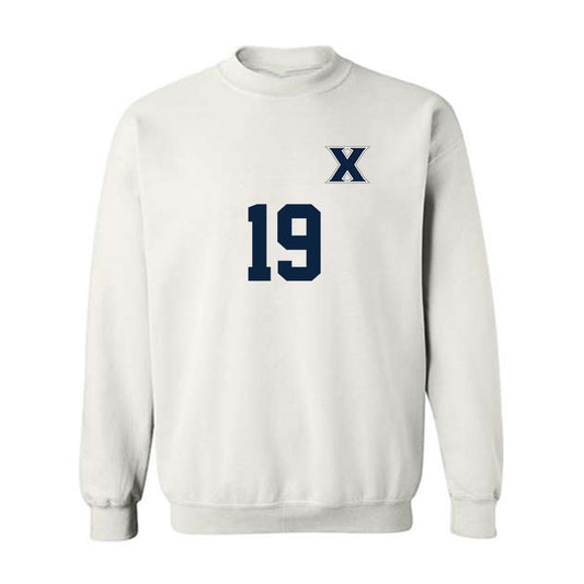 Xavier - NCAA Women's Soccer : Elizabeth Powell - Replica Shersey Crewneck Sweatshirt-0