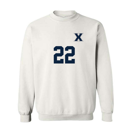 Xavier - NCAA Women's Soccer : Morgan Goodman - Replica Shersey Crewneck Sweatshirt