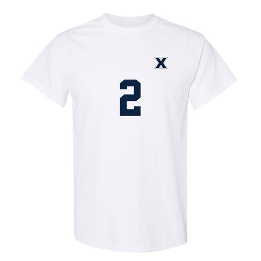 Xavier - NCAA Women's Soccer : Jane Olcott - T-Shirt