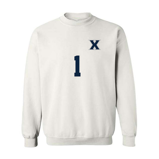 Xavier - NCAA Women's Soccer : Maria Galley - Crewneck Sweatshirt