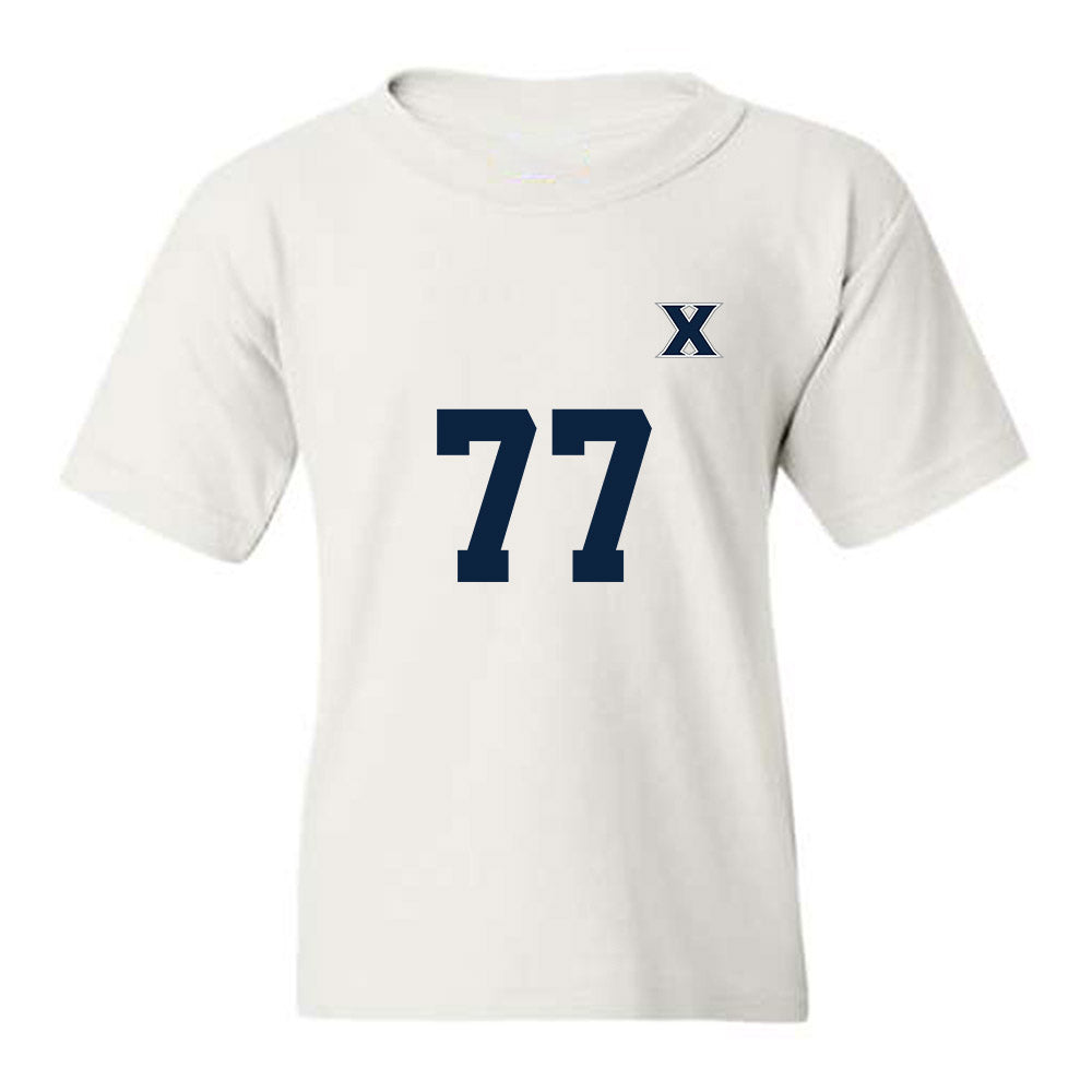 Xavier - NCAA Women's Soccer : Ella Offer - Youth T-Shirt