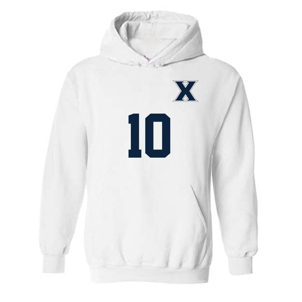 Xavier - NCAA Women's Soccer : Alexis Morrison - Replica Shersey Hooded Sweatshirt-0