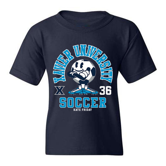 Xavier - NCAA Women's Soccer : Kate Friday - Fashion Shersey Youth T-Shirt