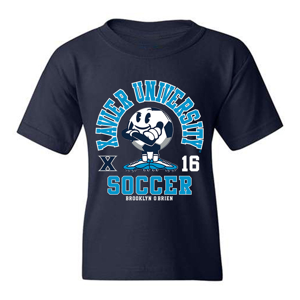 Xavier - NCAA Women's Soccer : Brooklyn O'Brien - Fashion Shersey Youth T-Shirt-0