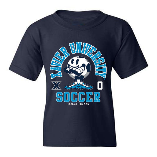 Xavier - NCAA Women's Soccer : Taylor Thomas - Fashion Shersey Youth T-Shirt