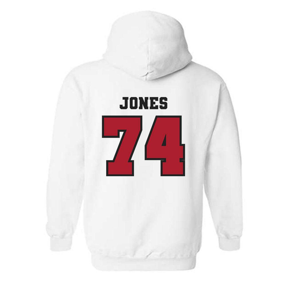 Nicholls State - NCAA Football : Preston Jones - Classic Fashion Shersey Hooded Sweatshirt-1