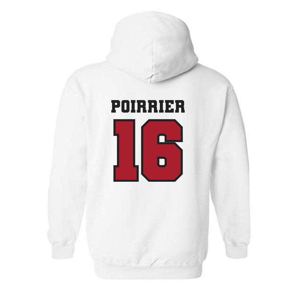 Nicholls State - NCAA Baseball : Cole Poirrier - Classic Fashion Shersey Hooded Sweatshirt-1