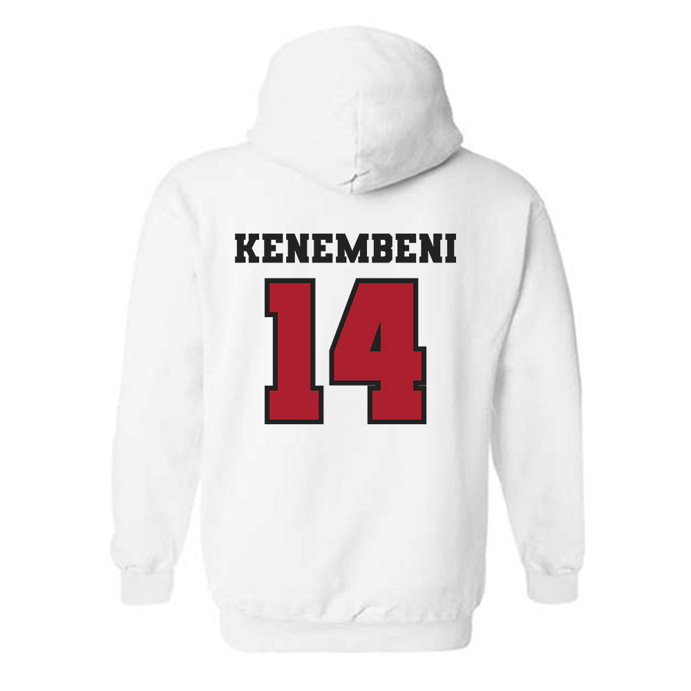 Nicholls State - NCAA Women's Basketball : Rie Rie Kenembeni - Classic Fashion Shersey Hooded Sweatshirt-1