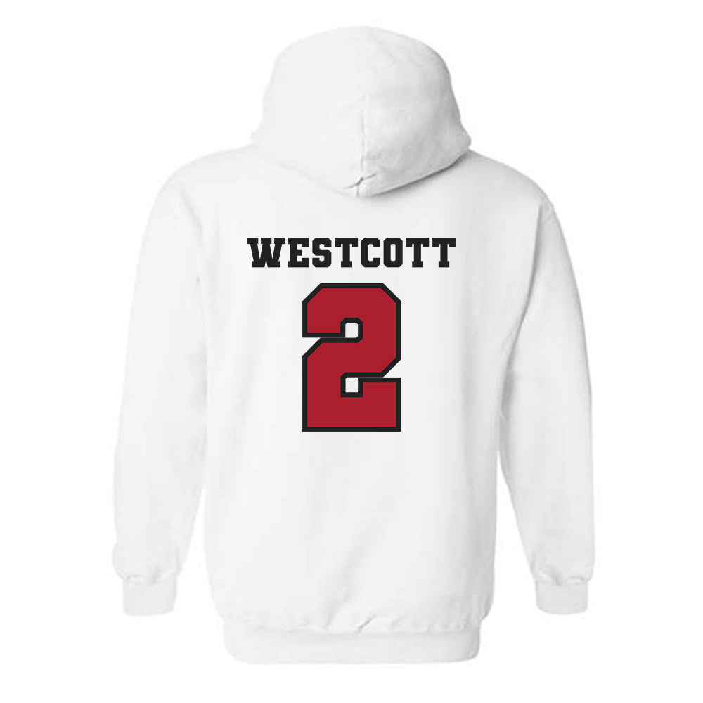 Nicholls State - NCAA Baseball : Christian Westcott - Classic Fashion Shersey Hooded Sweatshirt-1