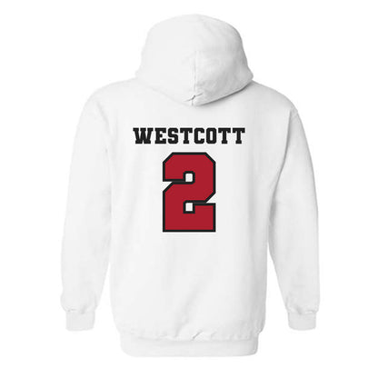 Nicholls State - NCAA Baseball : Christian Westcott - Classic Fashion Shersey Hooded Sweatshirt-1