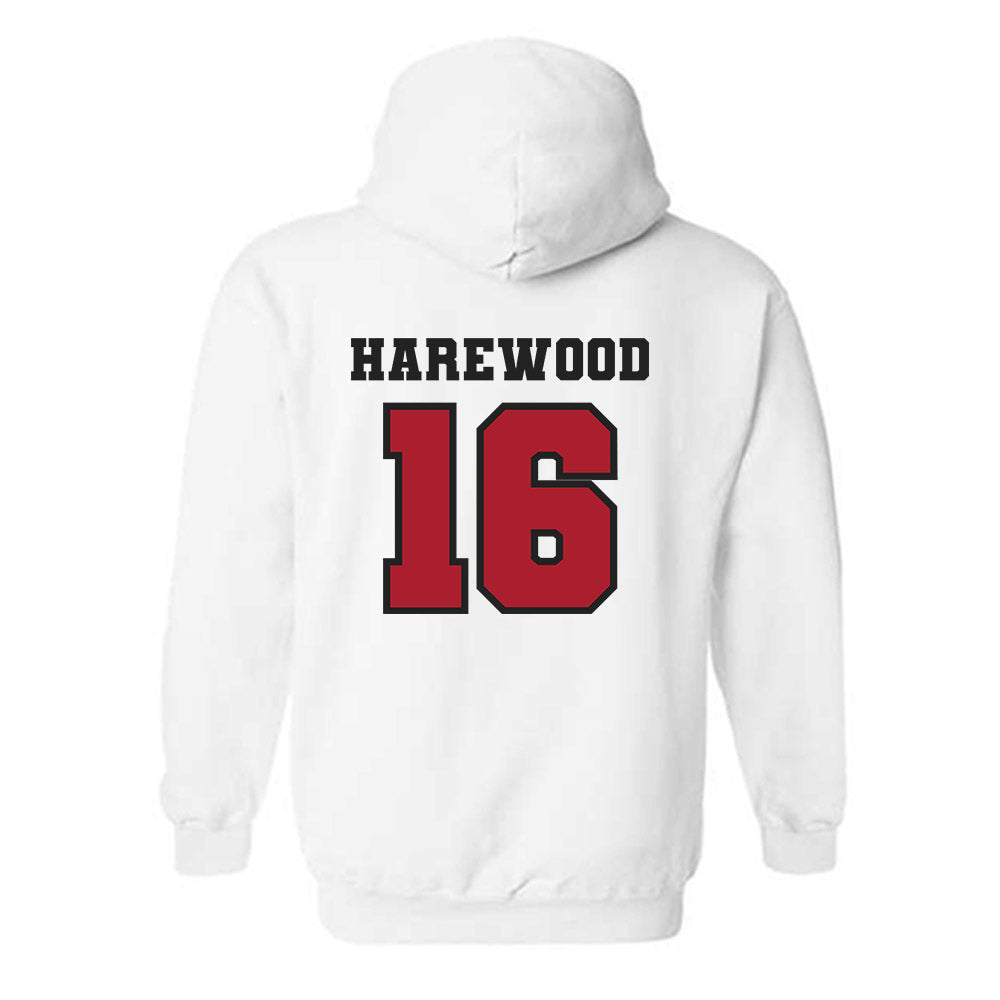 Nicholls State - NCAA Football : Pharrell Harewood - Classic Fashion Shersey Hooded Sweatshirt-1