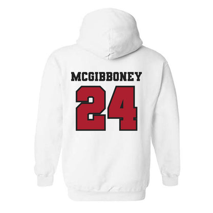 Nicholls State - NCAA Baseball : Luke McGibboney - Classic Fashion Shersey Hooded Sweatshirt