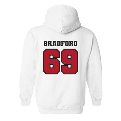 Nicholls State - NCAA Football : Joseph Bradford - Classic Fashion Shersey Hooded Sweatshirt-1