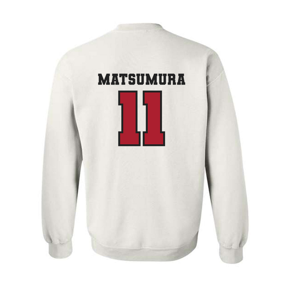 Nicholls State - NCAA Men's Tennis : Kotaro Matsumura - Classic Fashion Shersey Crewneck Sweatshirt-1