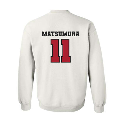 Nicholls State - NCAA Men's Tennis : Kotaro Matsumura - Classic Fashion Shersey Crewneck Sweatshirt-1