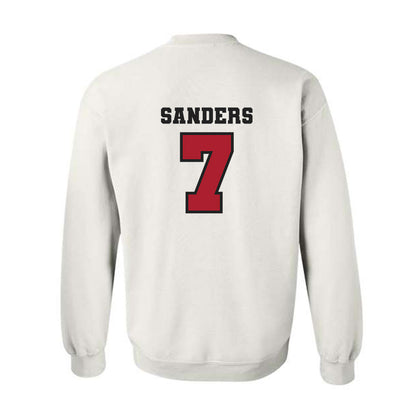 Nicholls State - NCAA Men's Basketball : Grant Sanders - Classic Fashion Shersey Crewneck Sweatshirt-1