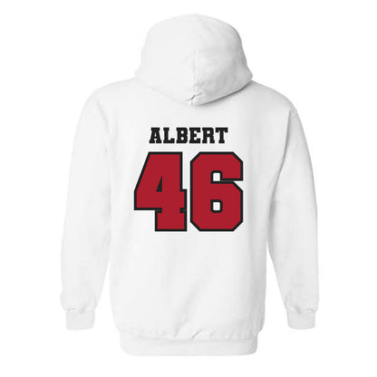 Nicholls State - NCAA Baseball : Sione Albert - Classic Fashion Shersey Hooded Sweatshirt