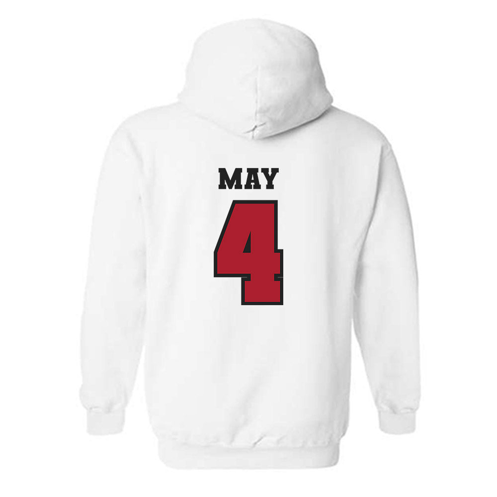 Nicholls State - NCAA Softball : Libby May - Classic Fashion Shersey Hooded Sweatshirt-1